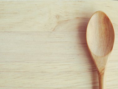 tahta kaşık eski retro vintage tarzı