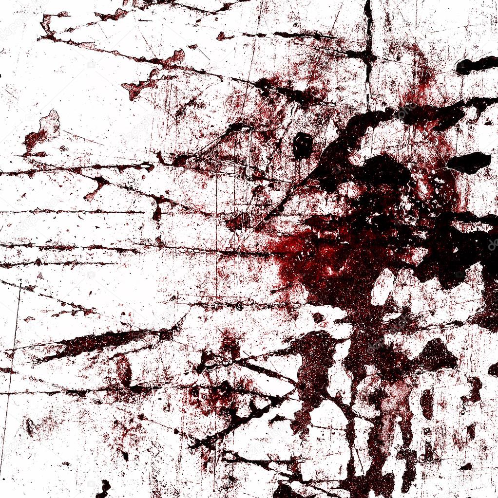 red blood splatter on a grunge like background