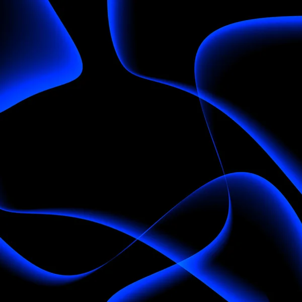 Sfondo astratto onda di luce blu per varie opere d'arte di design — Foto Stock