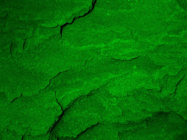 Parede verde pedra fundo — Fotografia de Stock