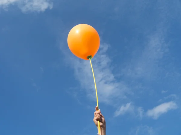 Balloons in the sky — Stock Photo, Image