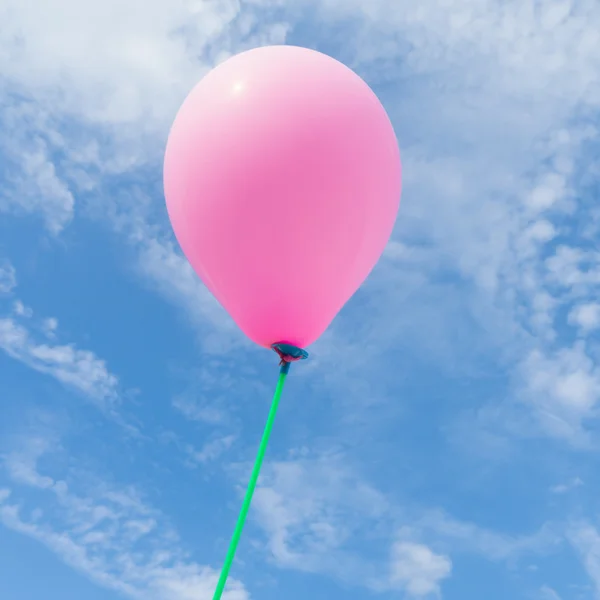 Luftballons am Himmel — Stockfoto