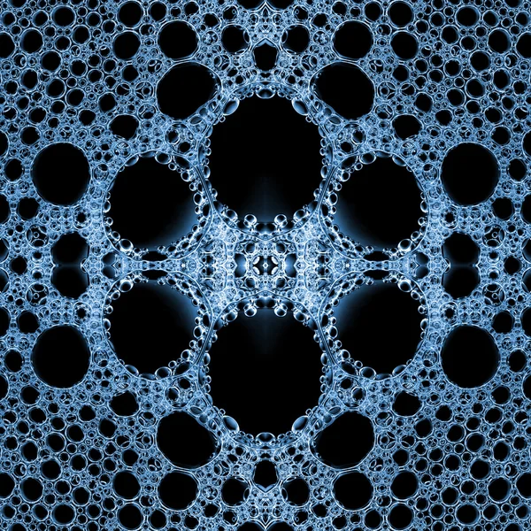 Abstrato Espumoso borbulhante fundo textura da água — Fotografia de Stock