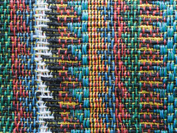 Färg tyg konsistens色织物纹理 — Stockfoto