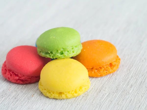 Macarons coloridos franceses — Fotografia de Stock