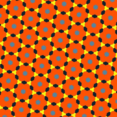 desen illüstrasyon soyut çiçek