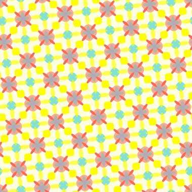 desen illüstrasyon soyut çiçek