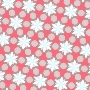 desen illüstrasyon soyut çiçek