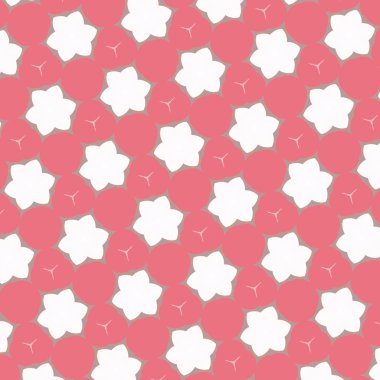 desen illüstrasyon soyut çiçek