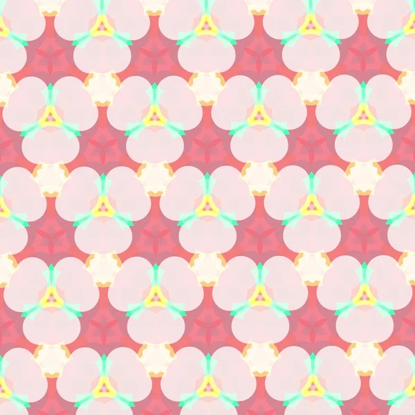 Pattern illustration of abstract flowers — Stock Photo, Image