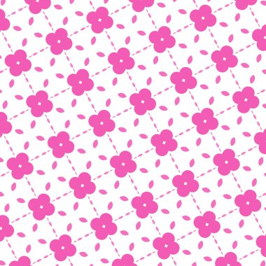 desen illüstrasyon soyut çiçek