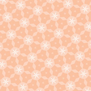 desen illüstrasyon soyut altıgen yıldız 