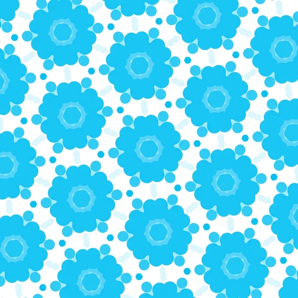 Pattern illustration of abstract flowers — Stock Photo, Image