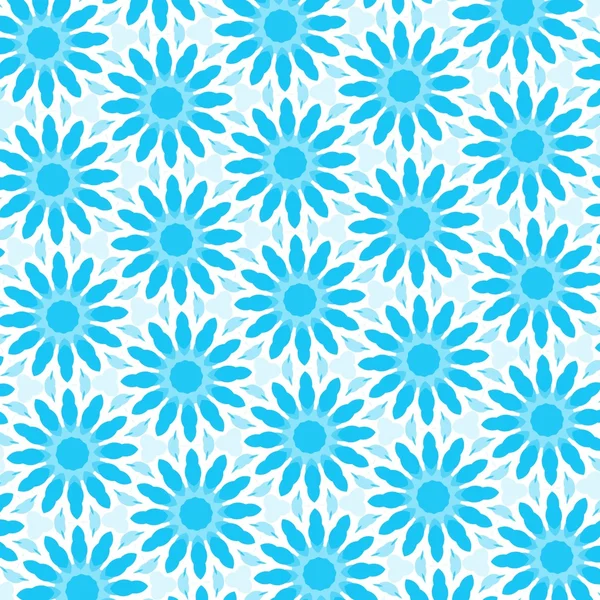 Pattern illustration of abstract flowers — Stock Photo, Image