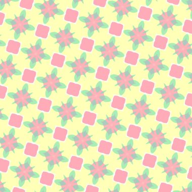 desen illüstrasyon soyut çiçek