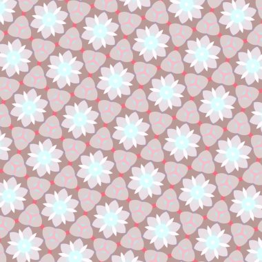 desen illüstrasyon soyut çiçek