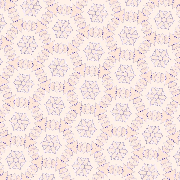 Pattern illustration of abstract flowers — Stock Photo, Image