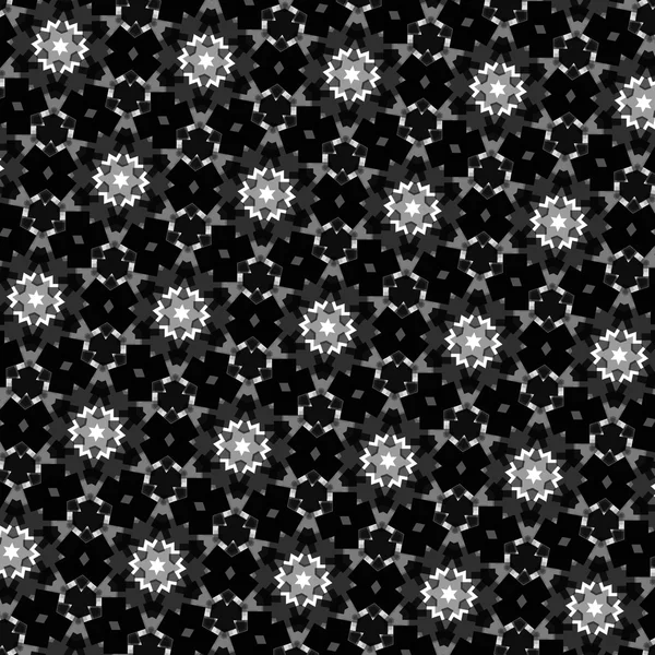 Ilustração padrão de estrela hexagonal abstrata — Fotografia de Stock