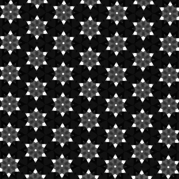 Pattern illustration of abstract  hexagonal star — Stock Photo, Image