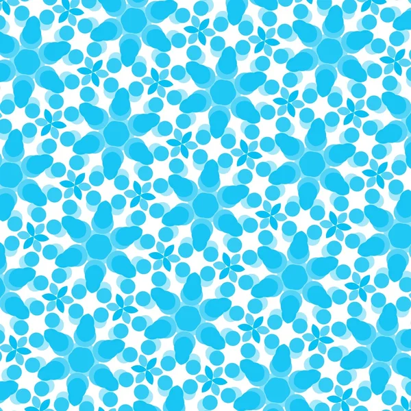 Pattern illustration of abstract flowers — Stock Photo, Image