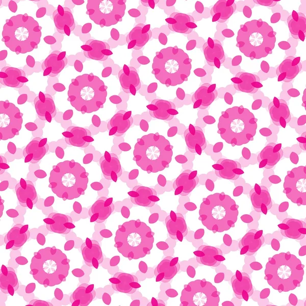 Afbeelding van het patroon van abstracte bloemen — Stockfoto