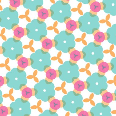 desen illüstrasyon soyut çiçek