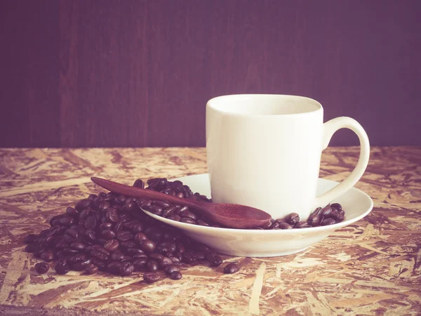 Caffè con effetto filtro retrò stile vintage — Foto Stock