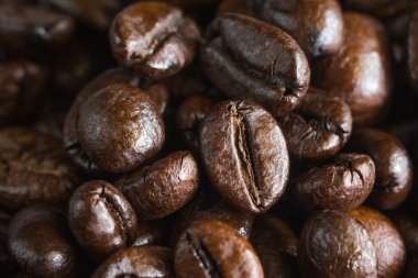 Filtre efektli kahve çekirdekleri antika tarzında