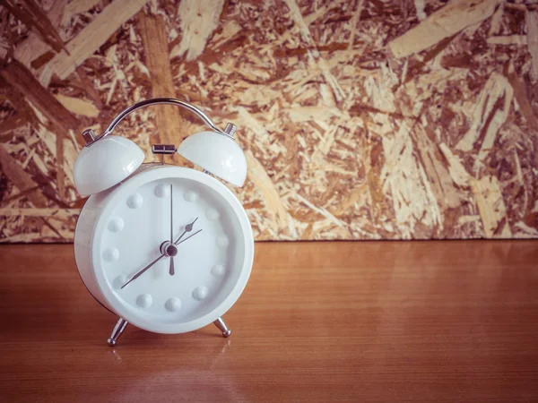 Alarm clock with filter effect retro vintage style — Stock Photo, Image