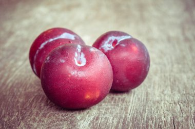 Erik filtre etkisi retro vintage tarzı ahşap zemin üzerine