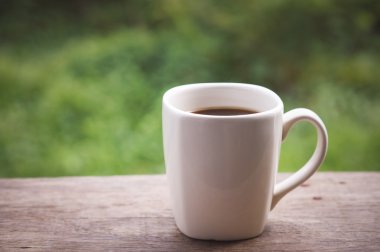 Kahve filtre etkisi retro vintage tarzı ile