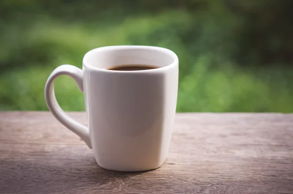 Kaffe med filtereffekt-retro-årgang – stockfoto