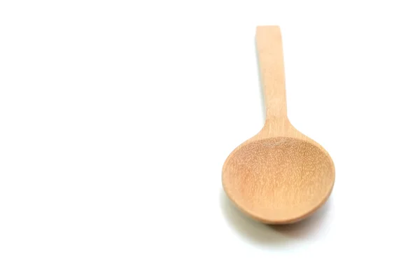 Wooden Spoon isolated on white background — Stock Photo, Image