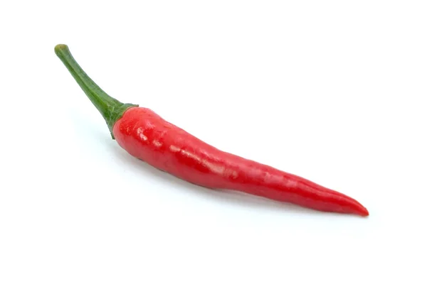 Red chili pepper isolated on a white background — Stock Photo, Image