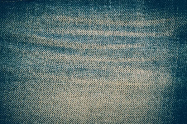 Fundo de textura de jeans com efeito de filtro estilo vintage retro — Fotografia de Stock