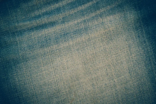 フィルター効果のレトロなビンテージ スタイルのジーンズ テクスチャ背景 — ストック写真