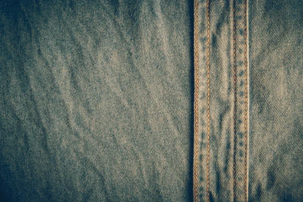Fundo de textura de jeans com efeito de filtro estilo vintage retro — Fotografia de Stock