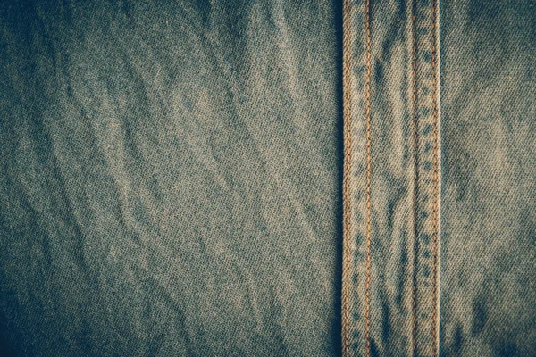 Jeans textura fondo con efecto filtro estilo vintage retro — Foto de Stock