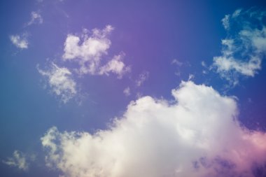 Sanat retro gökyüzü