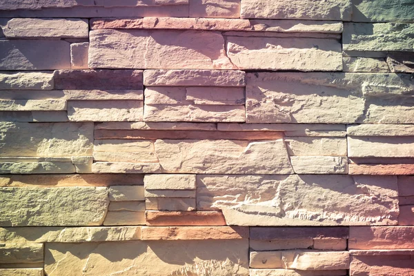 Brick wall texture with filter effect retro vintage style — Stock Photo, Image