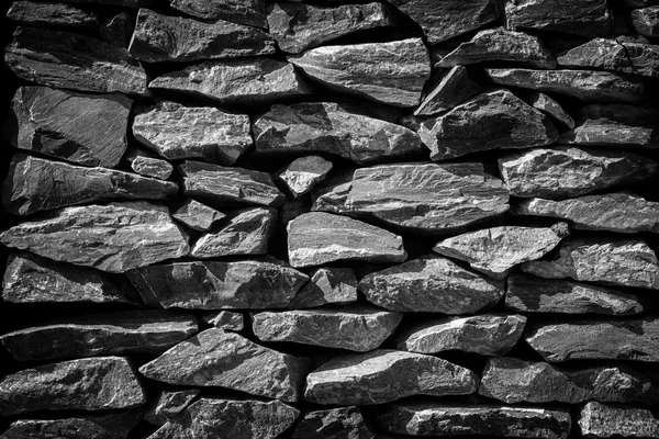 Πέτρα φόντο τοίχο μαύρο — Φωτογραφία Αρχείου