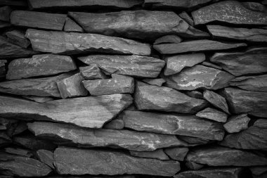 Siyah duvar taş arka plan