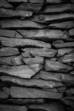 Siyah duvar taş arka plan