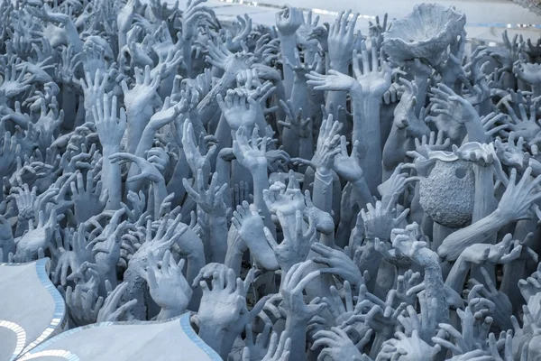 Wat Rong Khun, Chiangrai, Таїланд — стокове фото