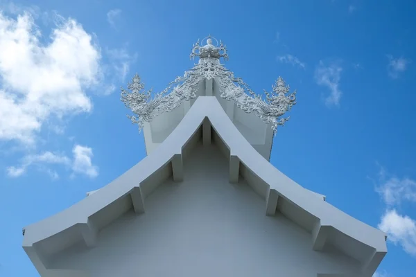 Wat Rong Khun, Chiangrai, Tailândia — Fotografia de Stock