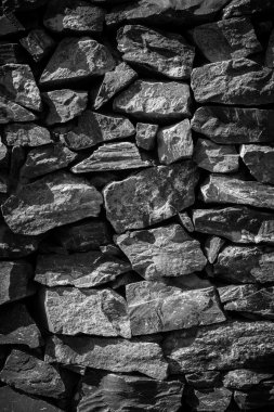 Siyah duvar taş arka plan