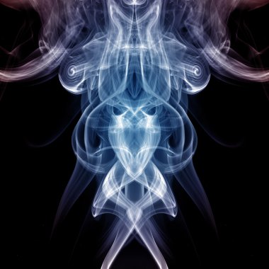 arka plan duman eğrileri ve dalga