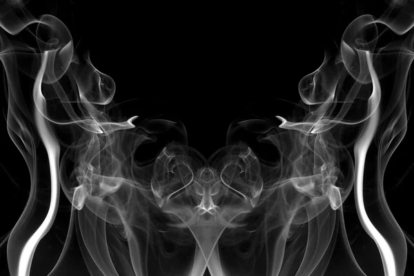 Fondo abstracto humo curvas y onda — Foto de Stock