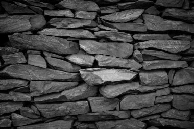 Siyah duvar taş arka plan