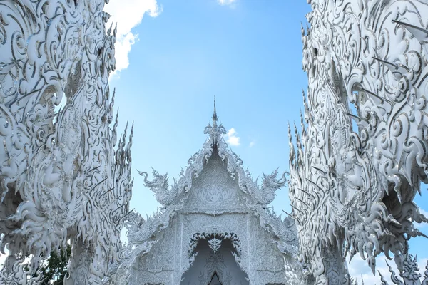 Wat rong khun, Chiang Rai, thailand — Stockfoto